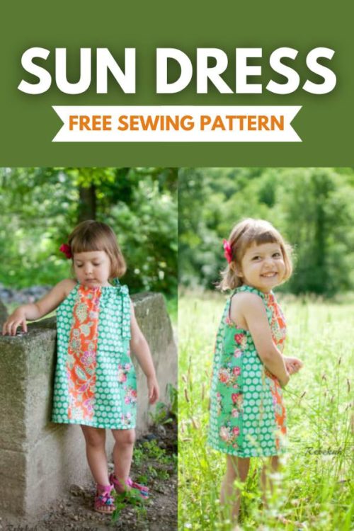 Sun Dress FREE sewing pattern (0-24 months) - Sew Modern Kids