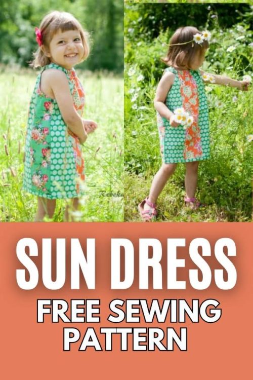 Sun Dress FREE sewing pattern (0-24 months) - Sew Modern Kids
