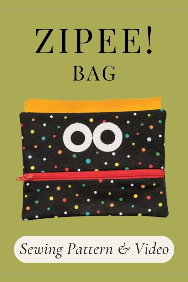 Zippee! Bags sewing pattern or video