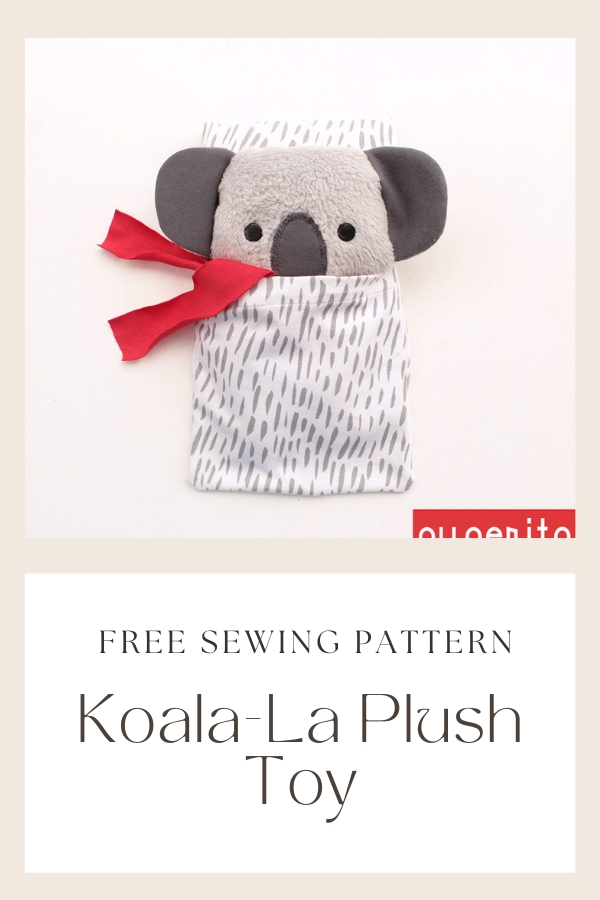 Koala-La Plush Toy FREE sewing pattern