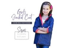 Girls Jacket Coat sewing pattern (6mths to 8yrs)