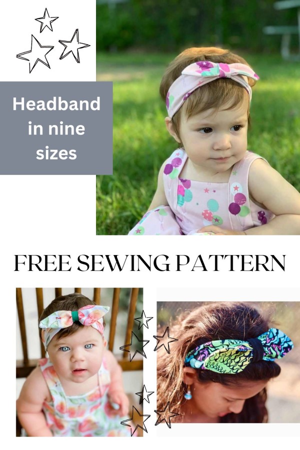 Headband FREE sewing pattern