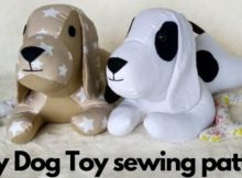 Lazy Dog Toy sewing pattern