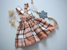 Sansa Pinafore Dress sewing pattern
