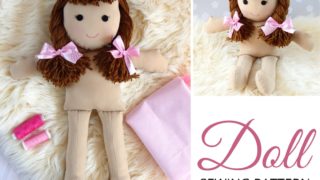 PDF Rag Doll Sewing PATTERN & Tutorial Cloth Doll Pattern - Etsy