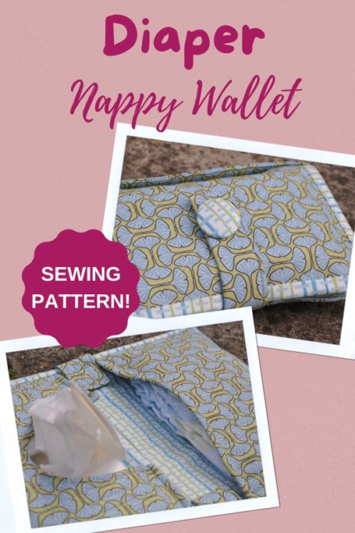 Diaper (Nappy) Wallet sewing pattern Sew Modern Kids