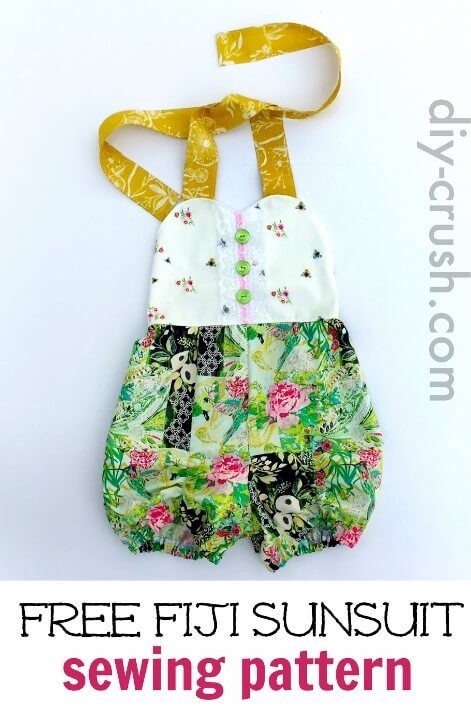 FIJI Sunsuit FREE sewing pattern