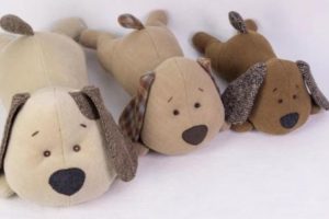 Lying Puppy Dog Toy sewing pattern