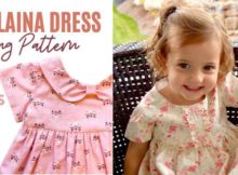 The Alaina Dress sewing pattern (6mths to 6yrs)