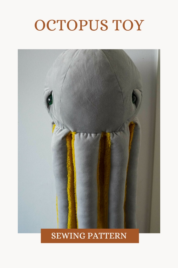 Octopus Toy sewing pattern