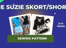 The Suzie Skort/Shorts sewing pattern (2-14 years)
