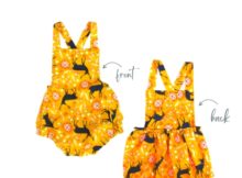 Summer Bubble Jumper sewing pattern (Newborn to 18mths)