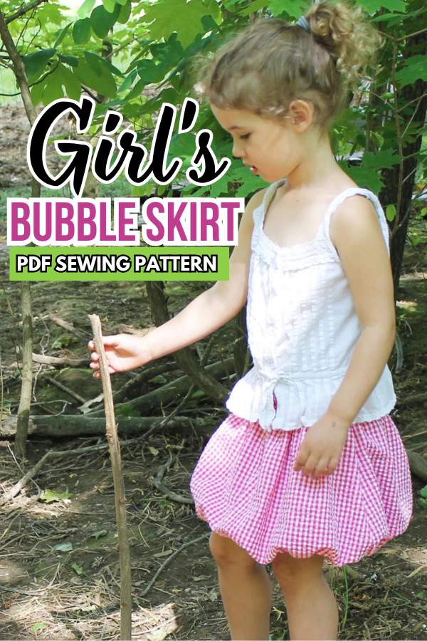 Bubble Skirt Sewing Pattern Sew Modern Kids