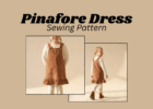 The Pinafore Dress Sewing Pattern by MadeByMePatterns