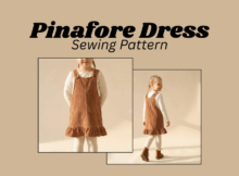 The Pinafore Dress Sewing Pattern by MadeByMePatterns