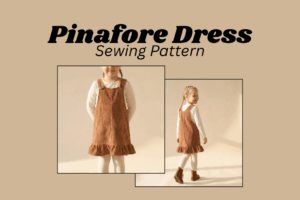 The Pinafore Dress Sewing Pattern by MadeByMePatterns