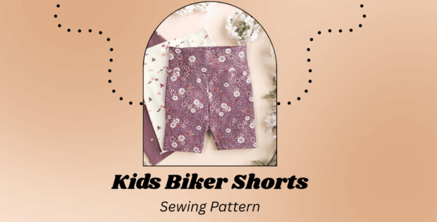 Kids Biker Shorts by MadeByMePatterns Sew Modern Kids